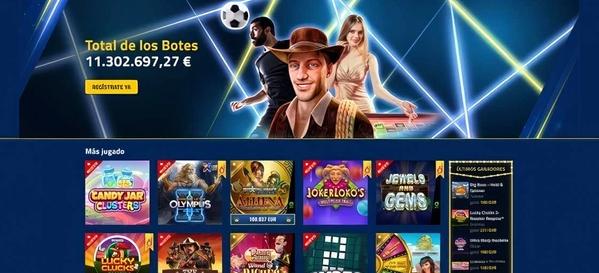 Página de inicio de AdmiralBet