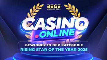 'Rising Star of the Year' geht an Casino.online