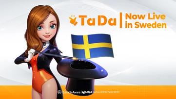 TaDa Gaming Launches in Sweden via Videoslots