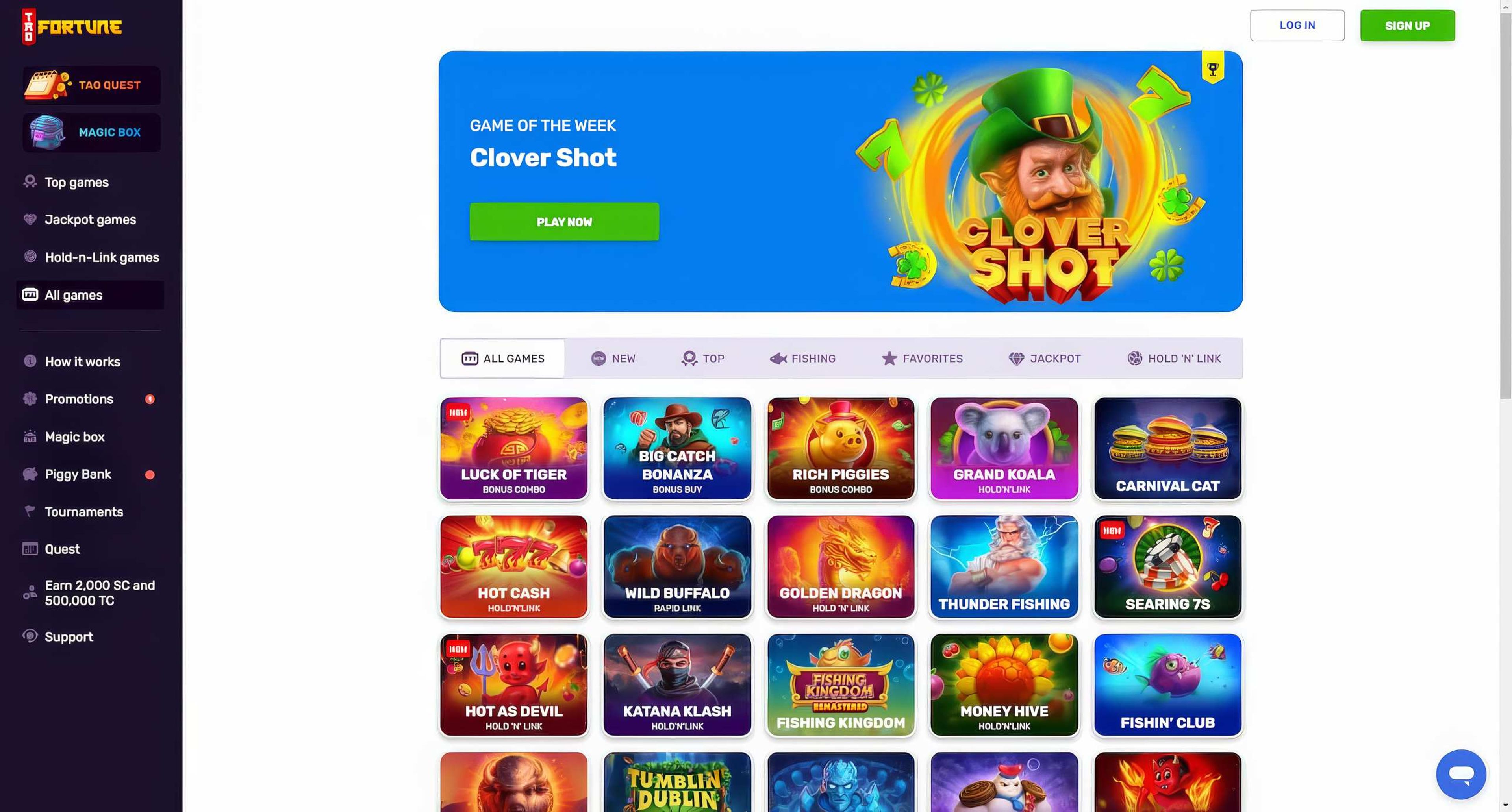 TaoFortune desktop screenshot 2