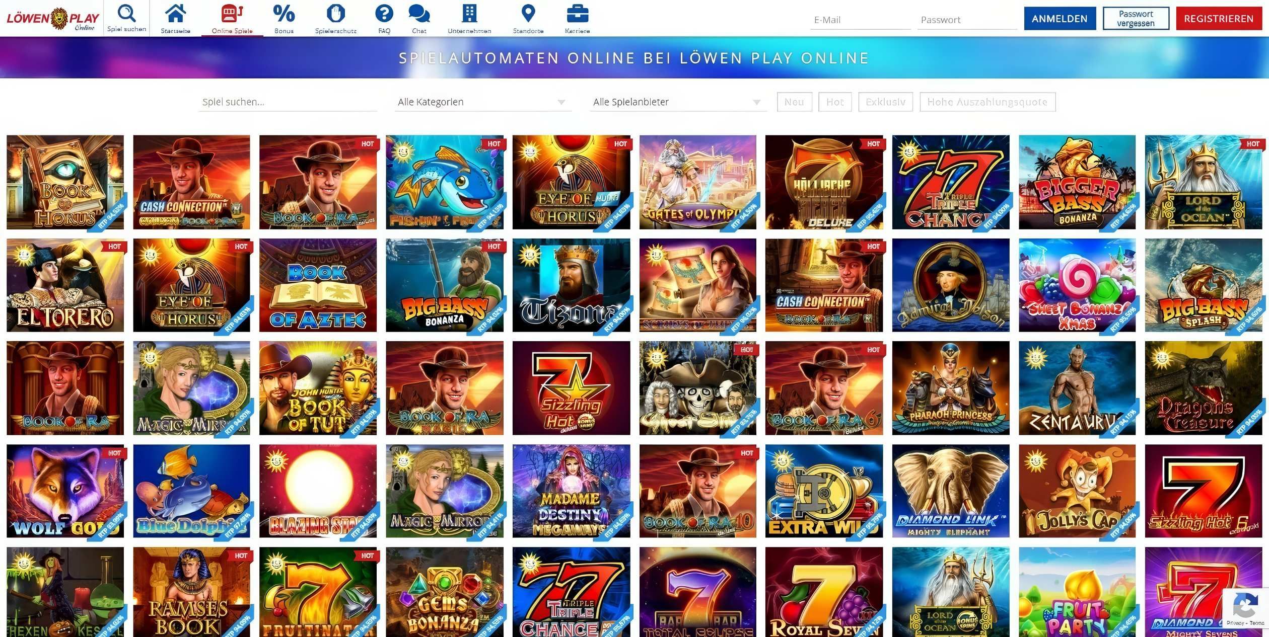 Loewen Play desktop screenshot 2
