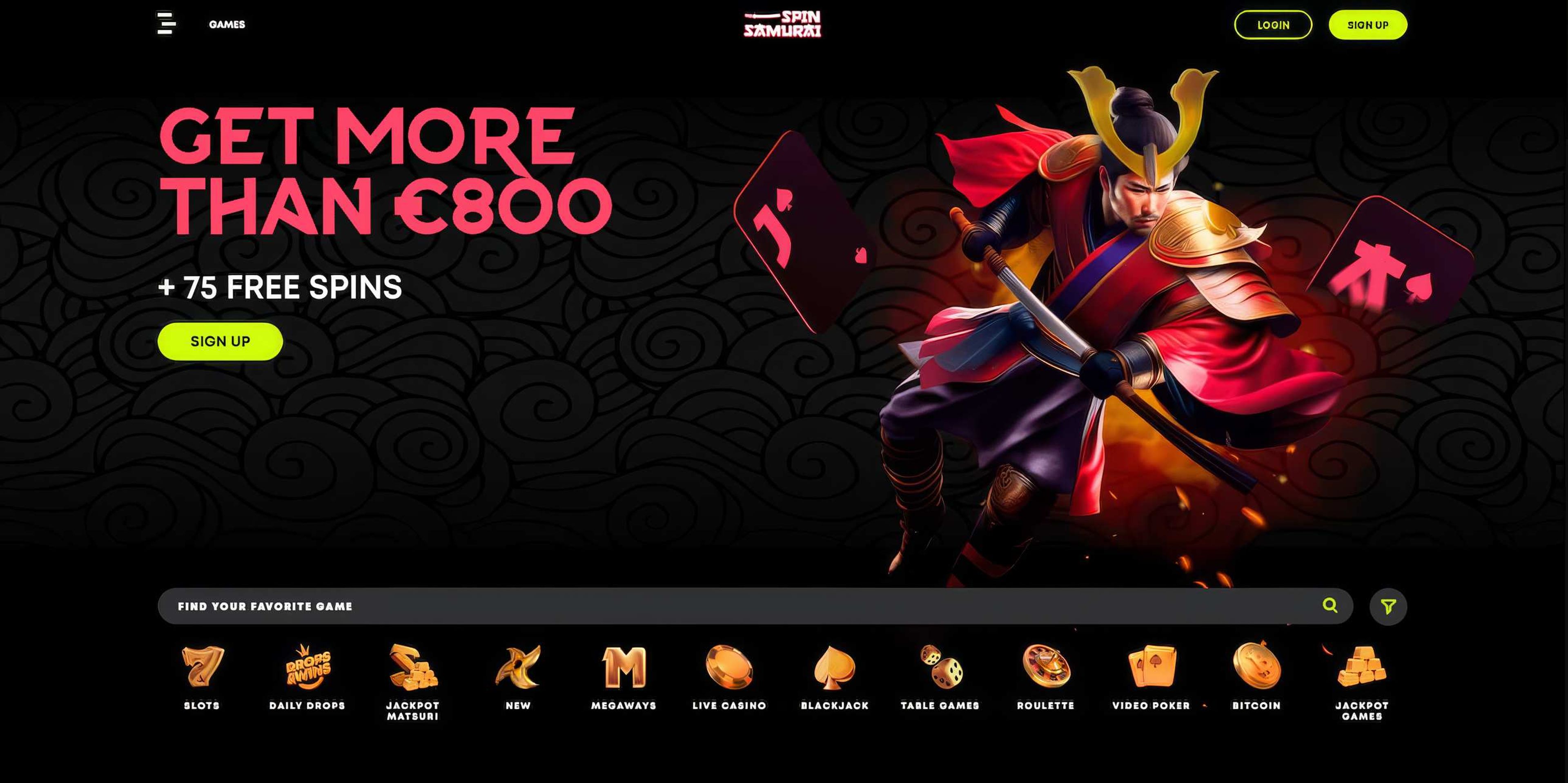 Spin Samurai desktop screenshot 1