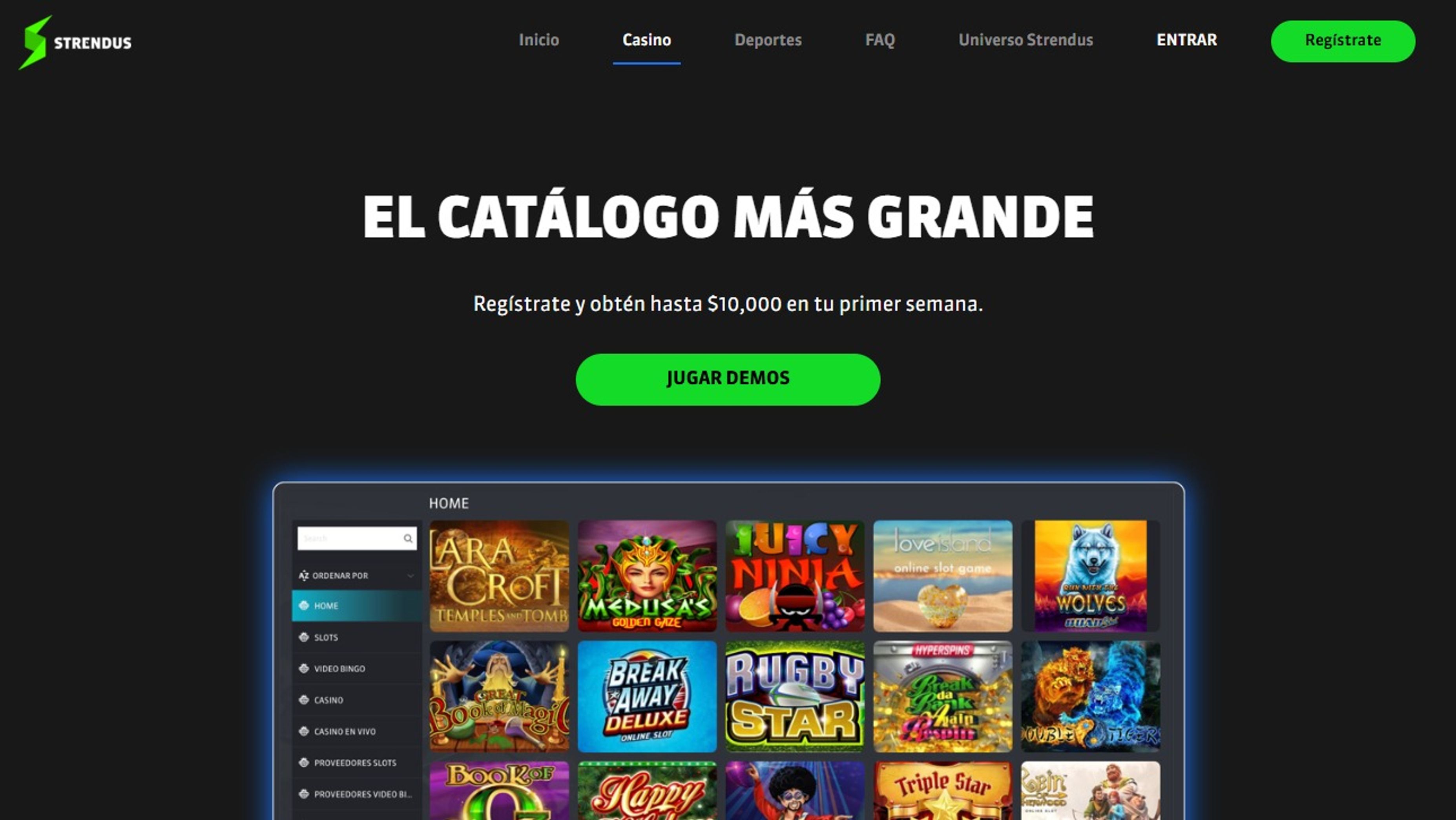 Strendus desktop screenshot 1