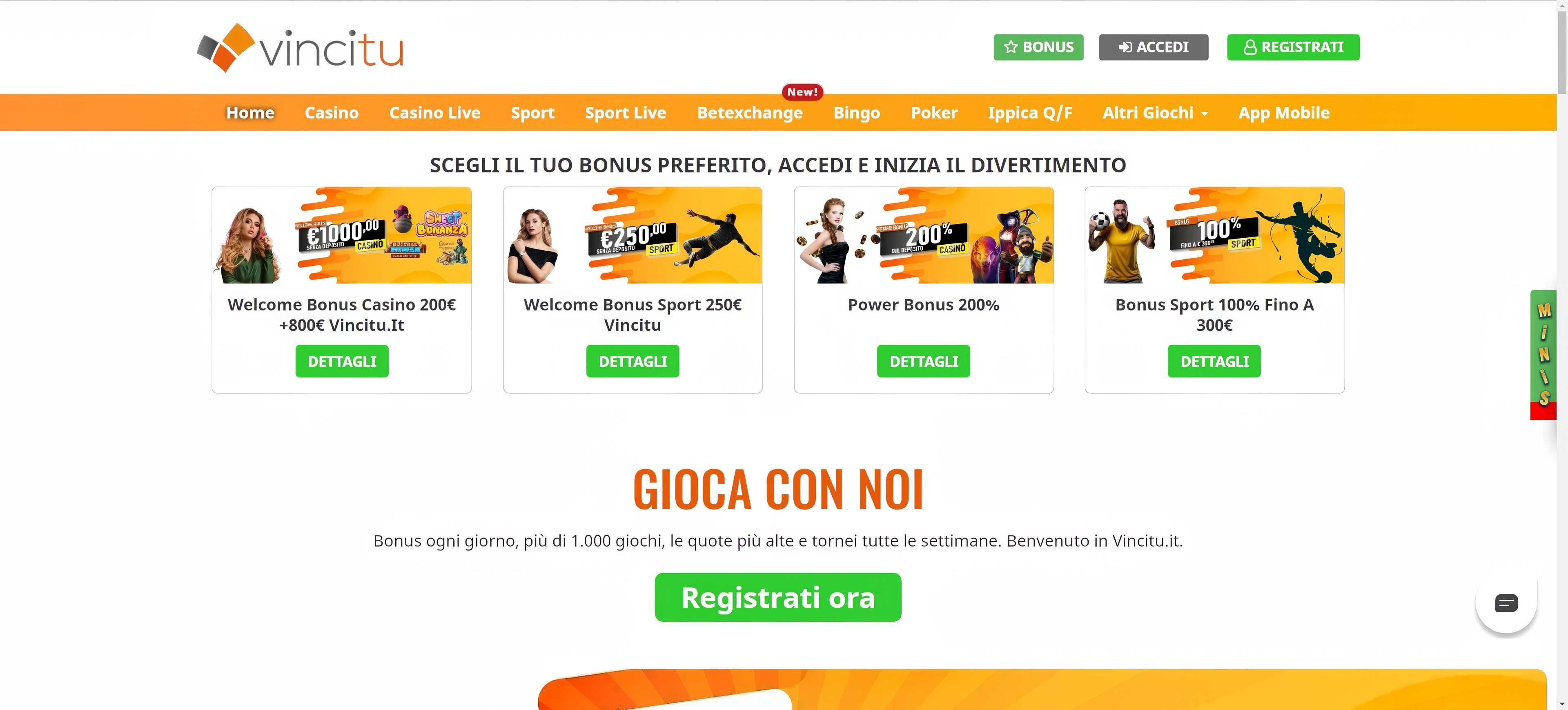 Vincitu desktop screenshot 2