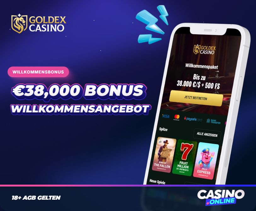Goldex Casino Willkommensbonus