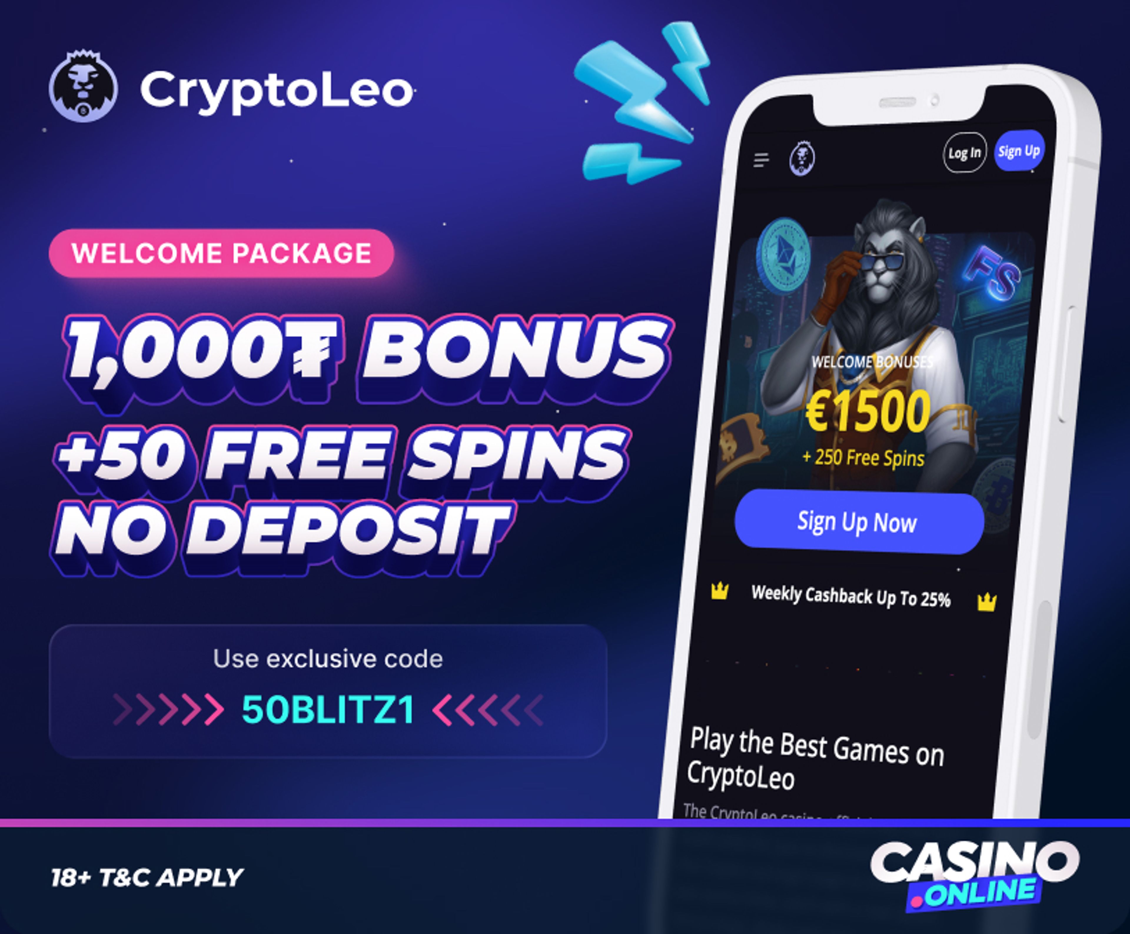 cryptoleo casino welcome offer