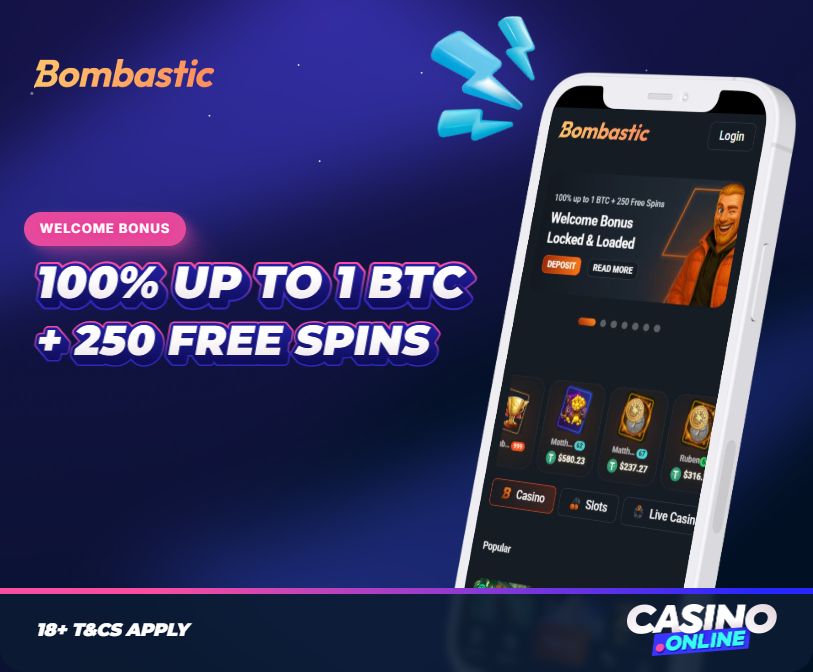 Bombastic Casino Welcome Bonus