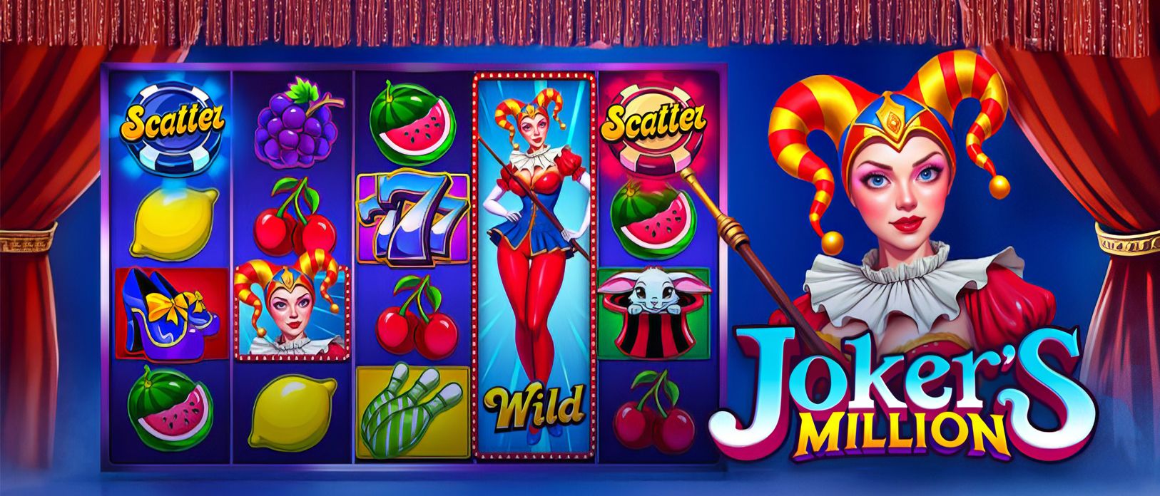 Joker’s Million Slot: Big Wins, Expanded Wilds, and Classic Fun