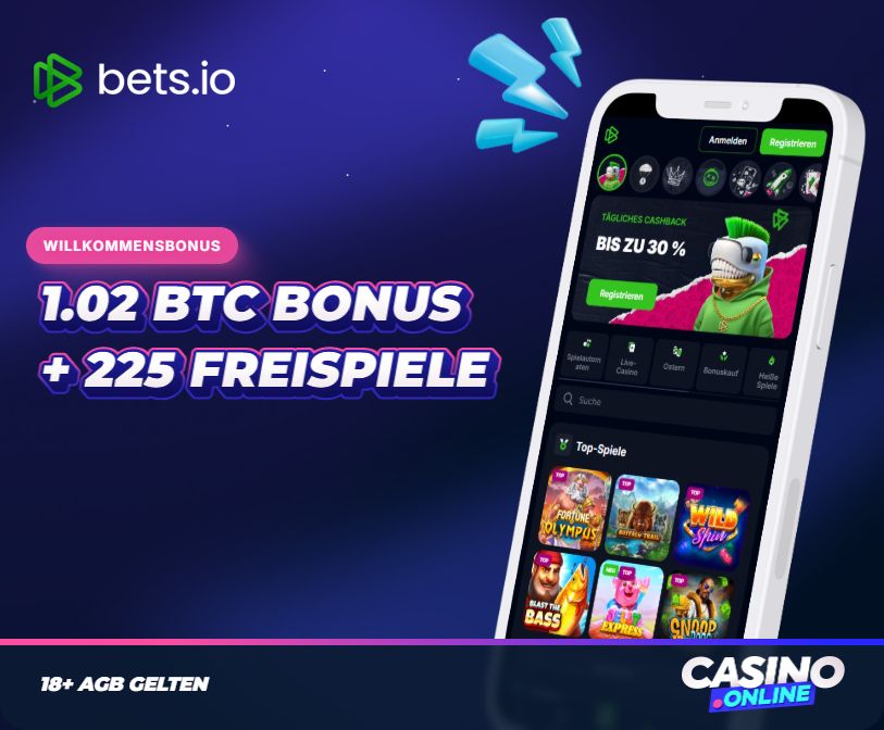 Bets.io Casino Willkommensbonus