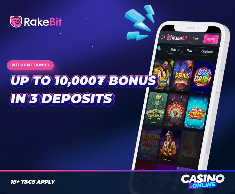 RakeBit Casino Welcome Bonus