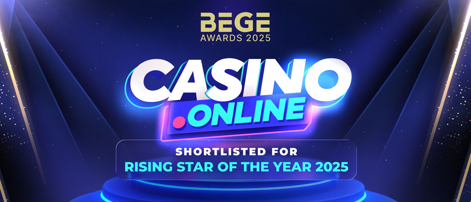 Casino.Online Nominated for Rising Star of the Year at BEGE 2025