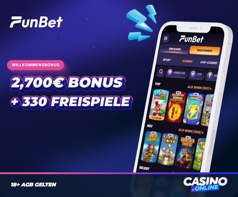 Funbet Casino Willkommensbonus