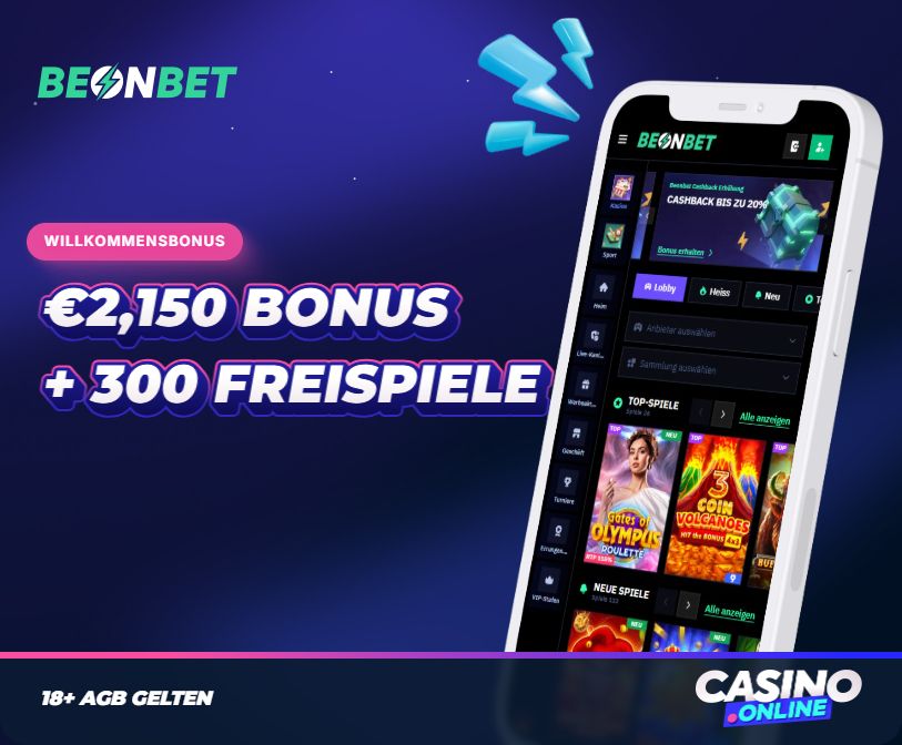 BeonBet Casino Willkommenbonus