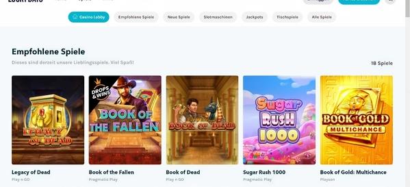 LuckyDays Slots Desktop