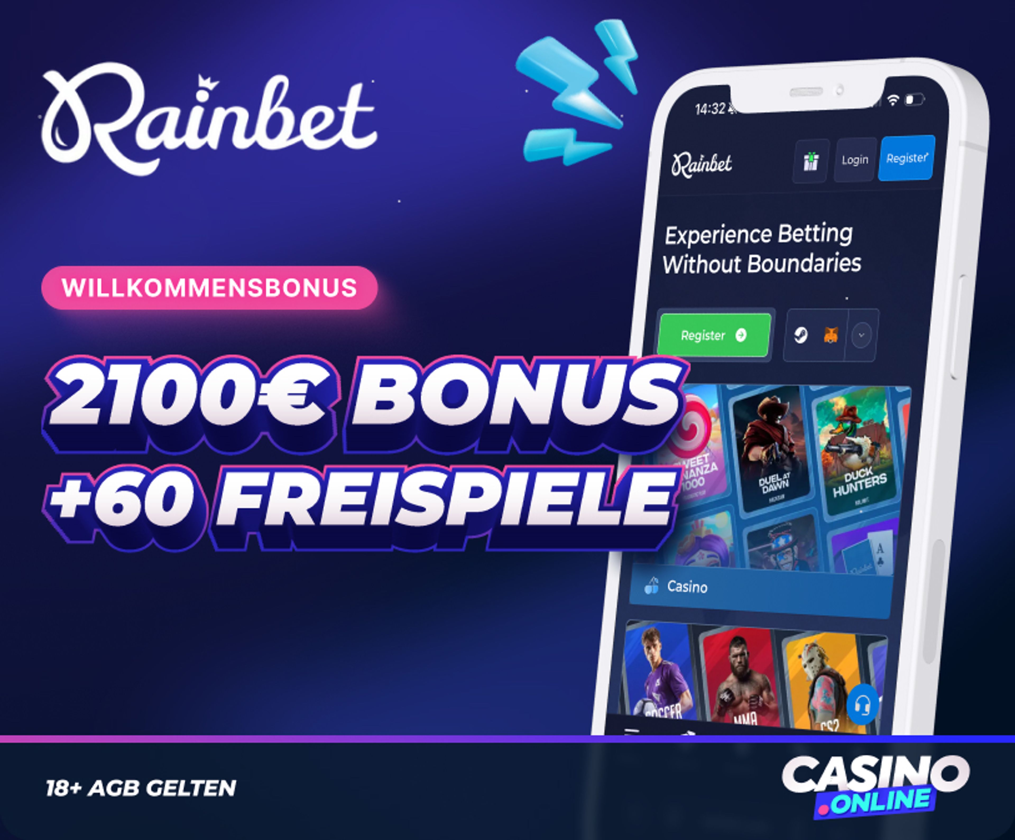 Rainbet Casino Bonus