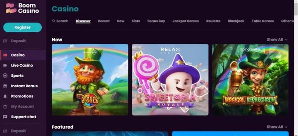 JackpotCity desktop screenshot 2