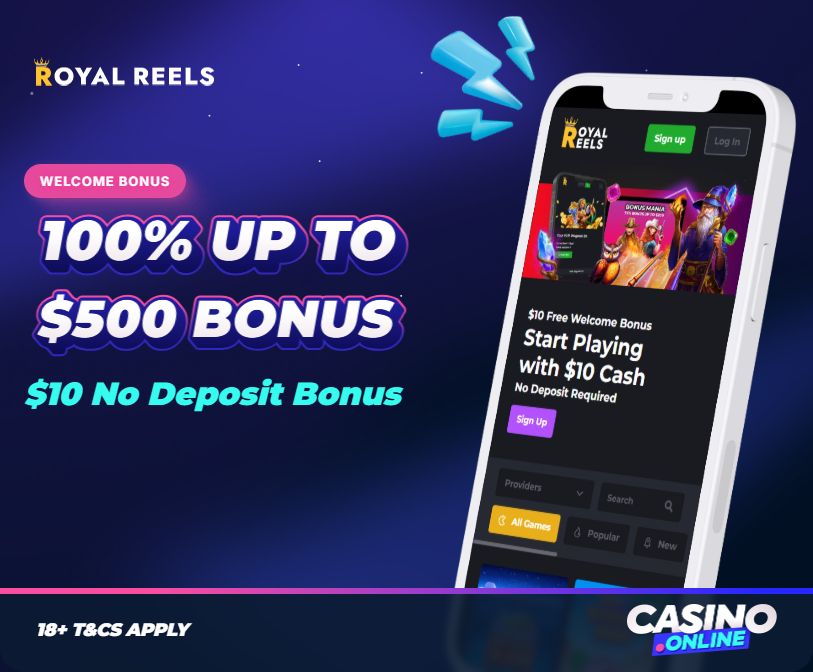 Royal Reels Casino Welcome Bonus