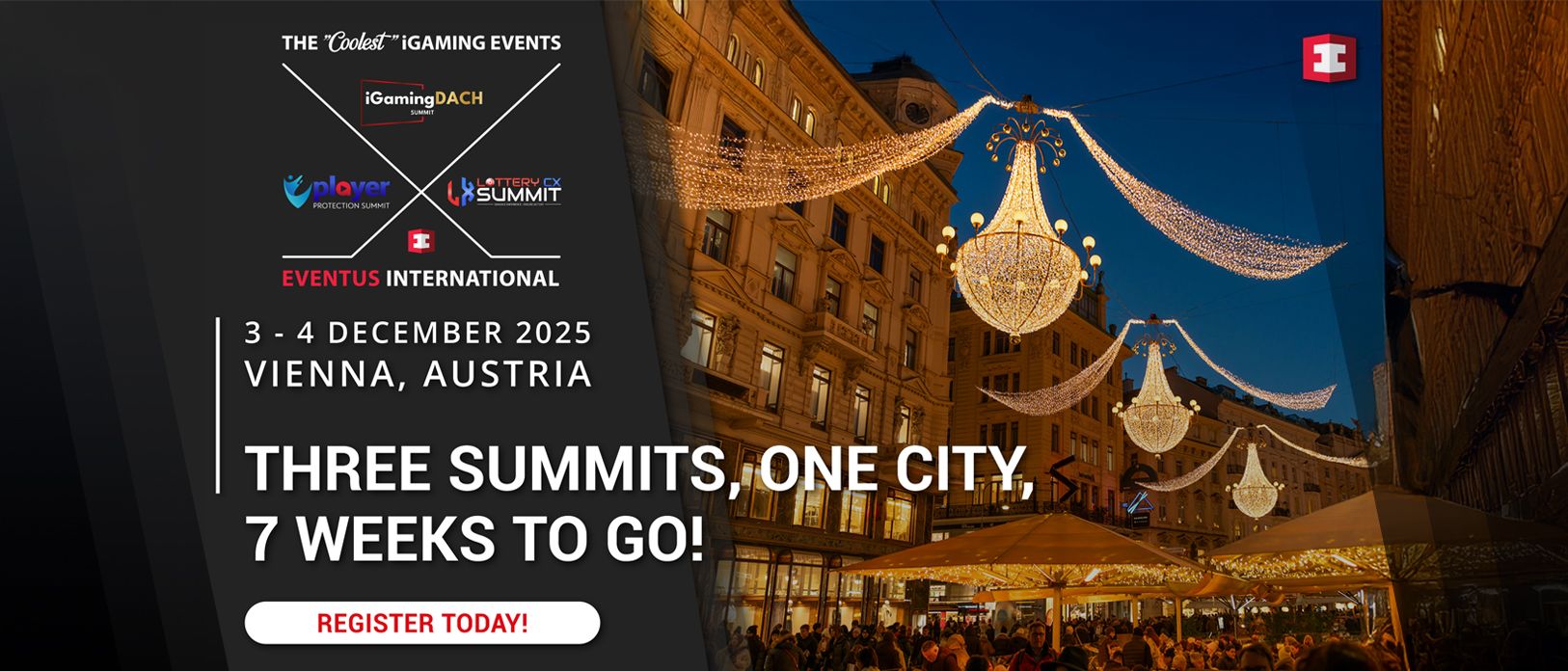 The Best 3-in-1 iGaming Event in Vienna in December 2025