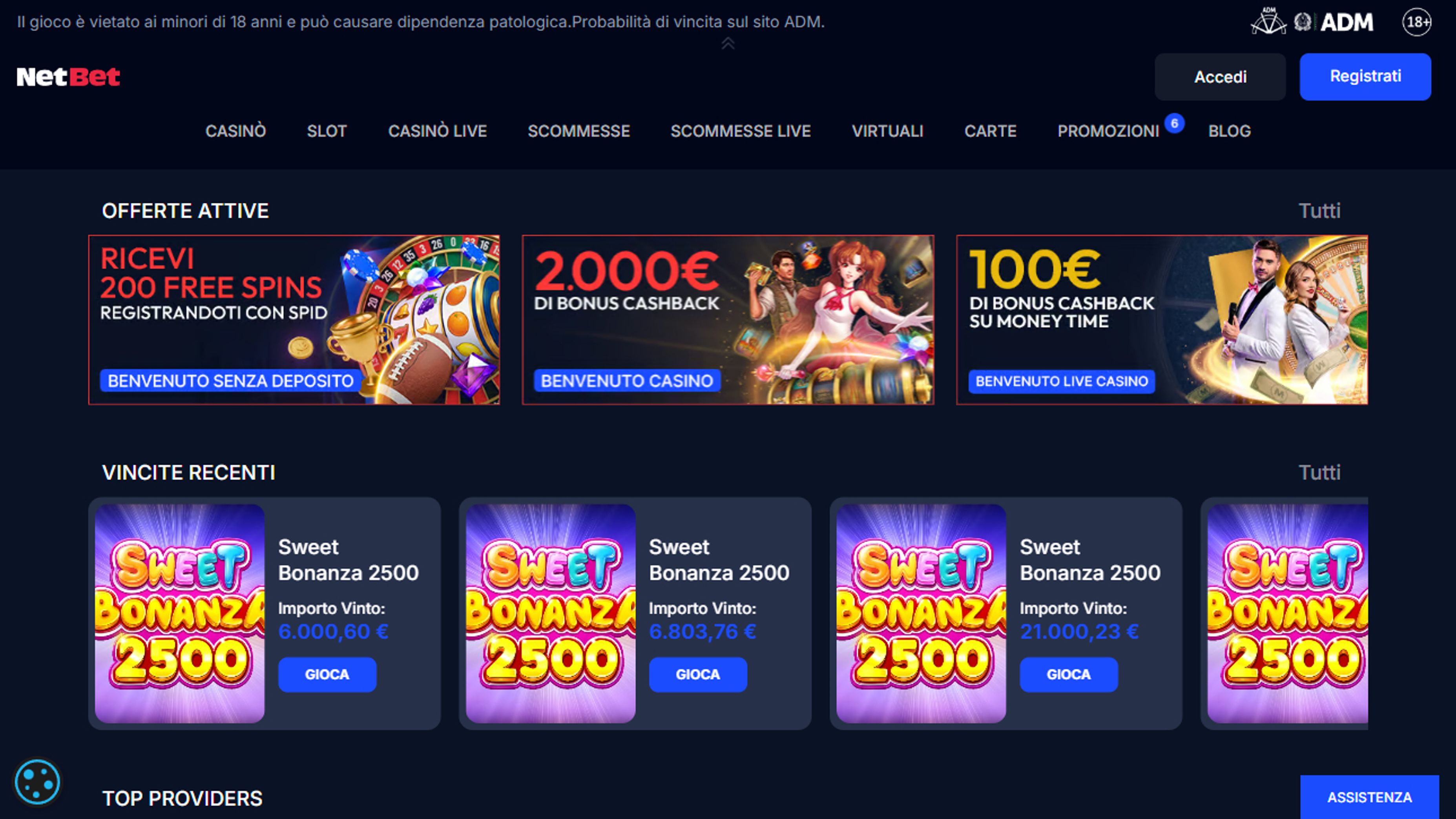 NetBet desktop screenshot 1