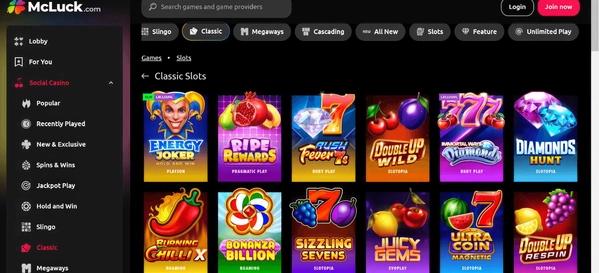 McLuck Casino Slots