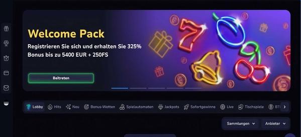 7bit casino Homepage 