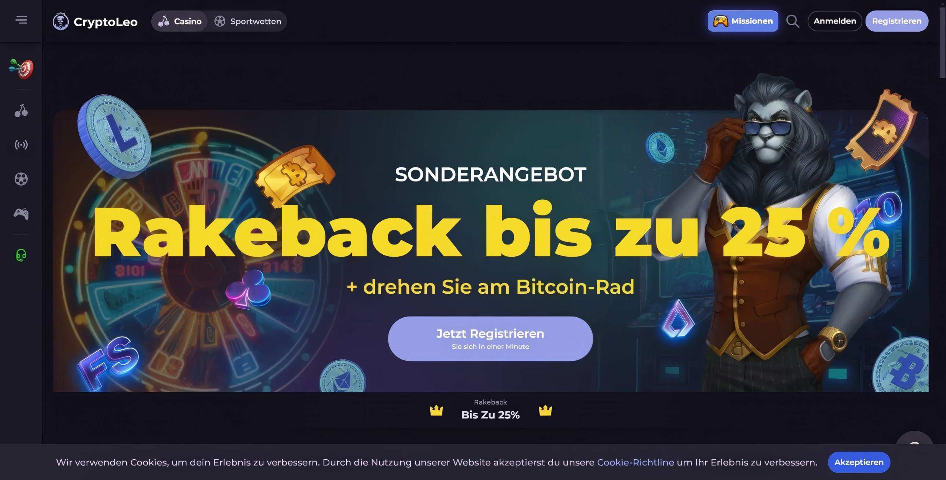 CryptoLeo desktop screenshot 1