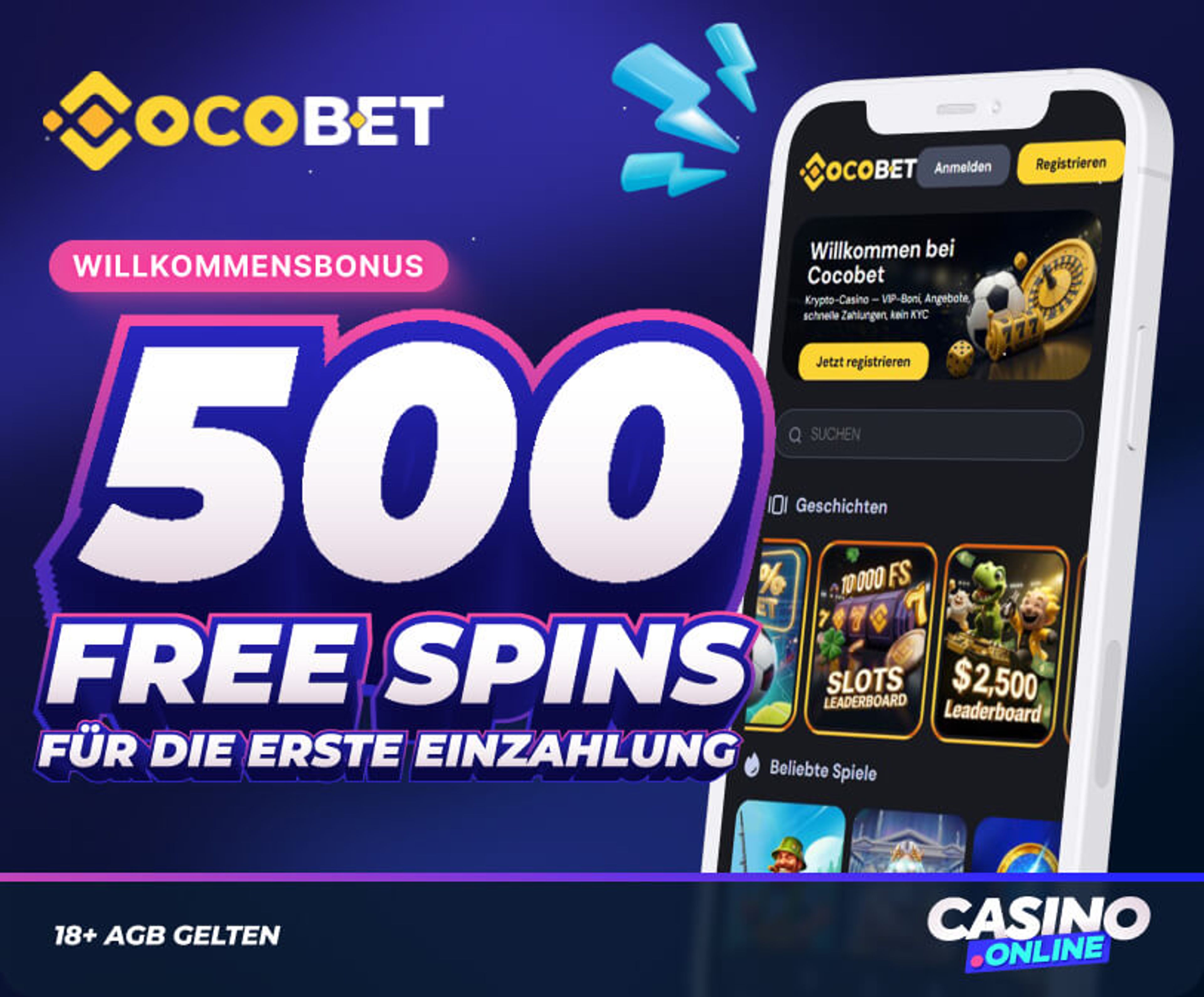 Cocobet Casino Willkommenspaket