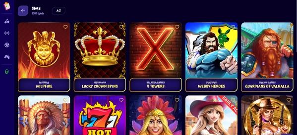 Spingranny Casino Slots Desktop