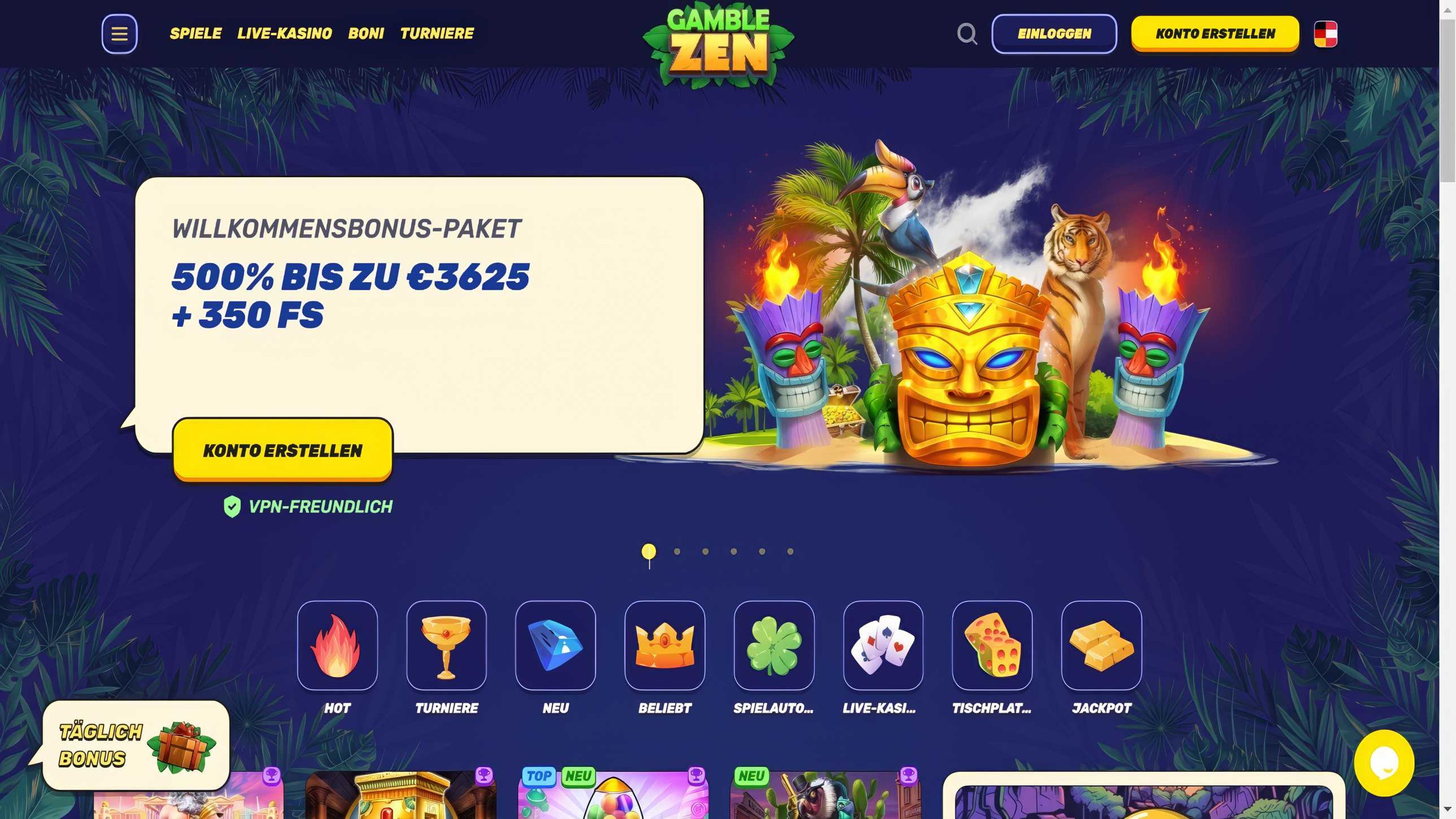 GambleZen desktop screenshot 1