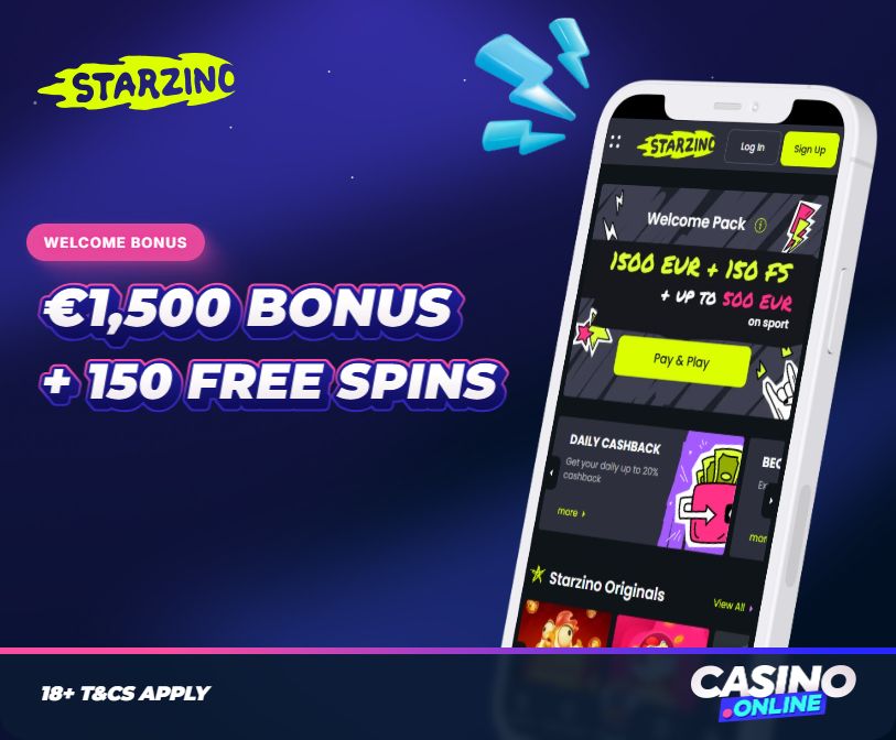 Starzino Casino Welcome Bonus
