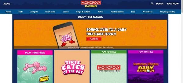 Monopoly Casino Home