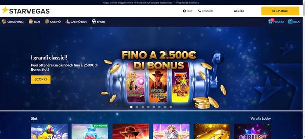 StarVegas desktop screenshot 1