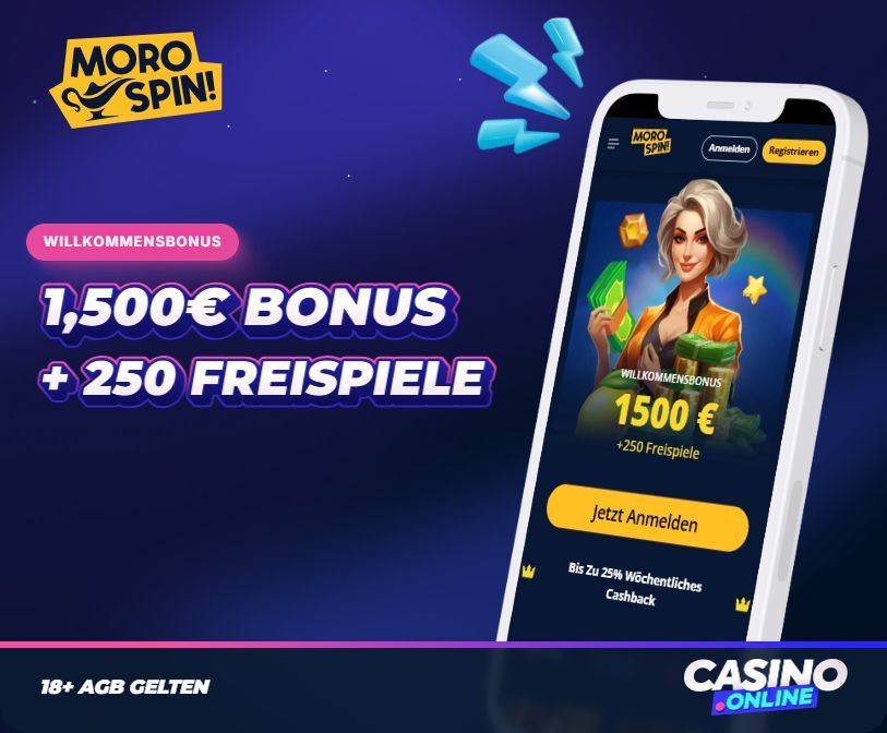 MoroSpin Casino Willkommensbonus