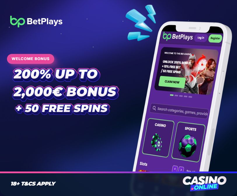 BetPlays Casino Welcome Bonus