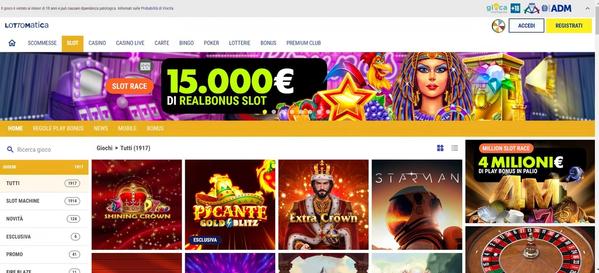 Lottomatica desktop screenshot 2