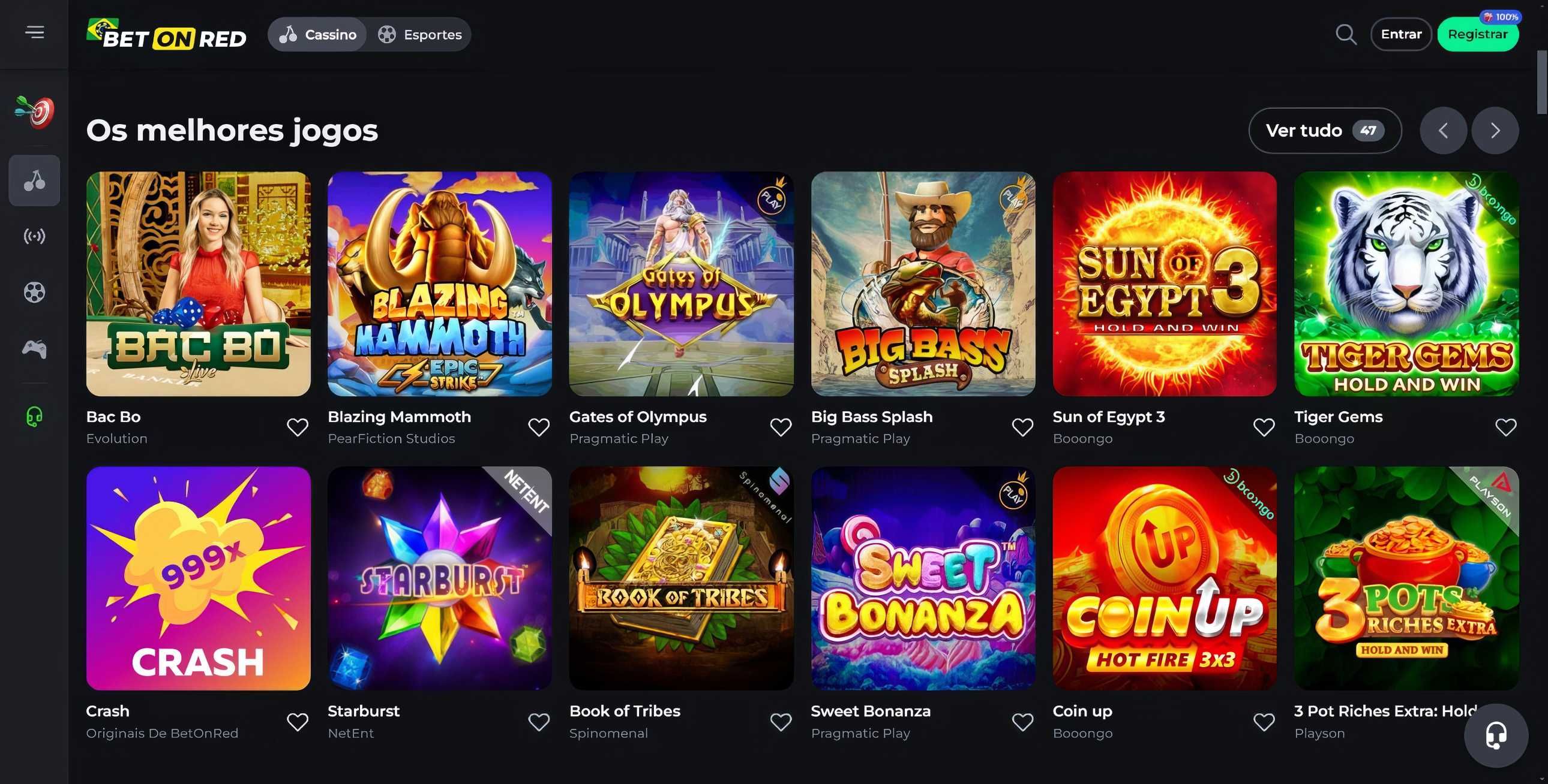 BetOnRed desktop screenshot 1