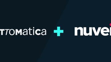 Lottomatica sign with Lottomatica and Nuvei