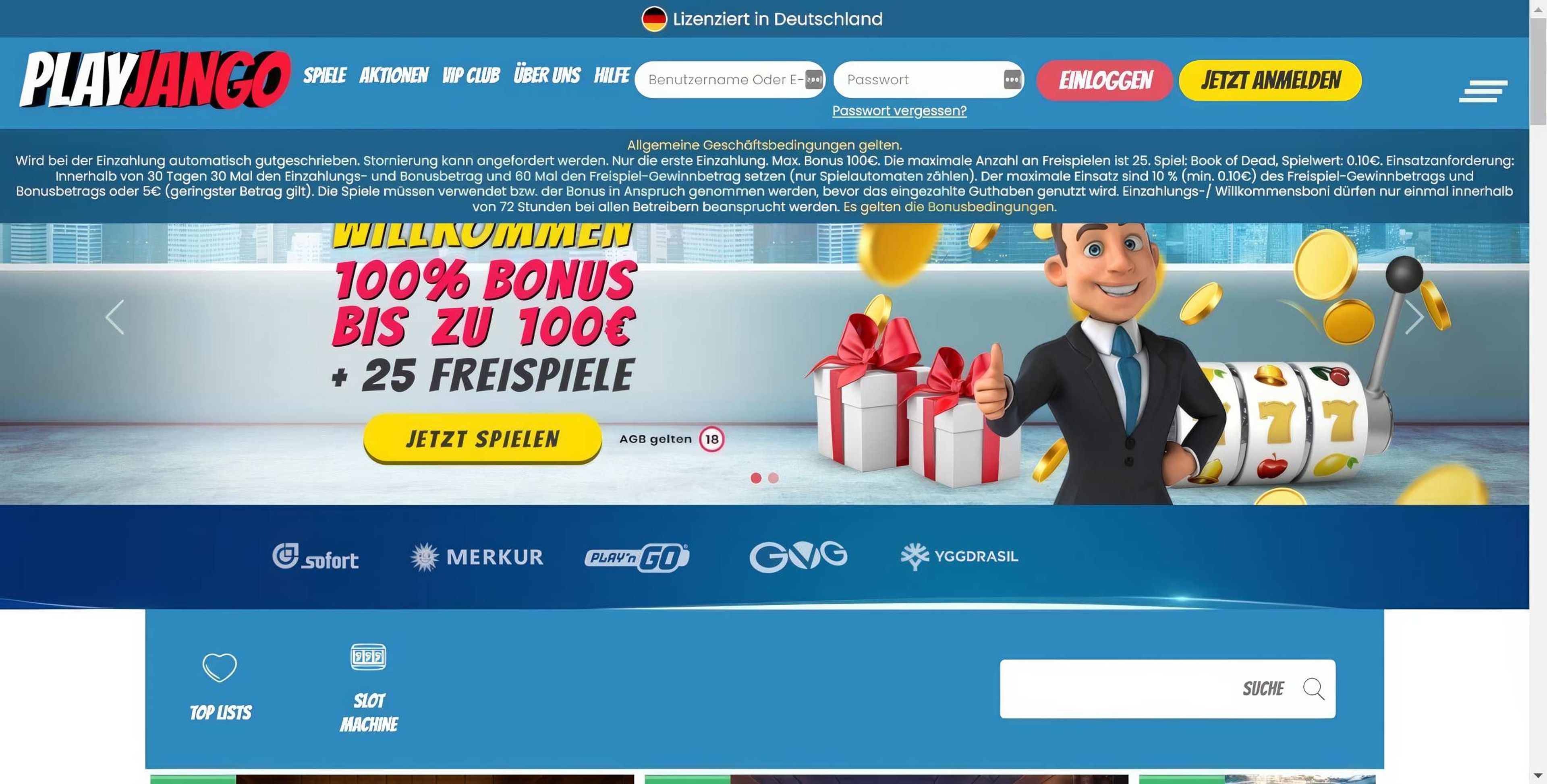 Play Jango desktop screenshot 1