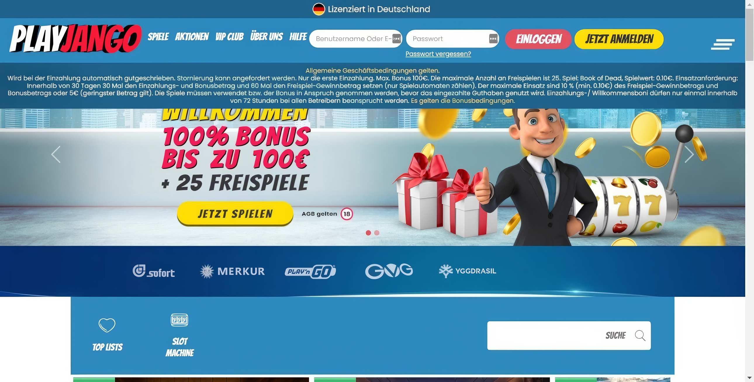 Play Jango desktop screenshot 1