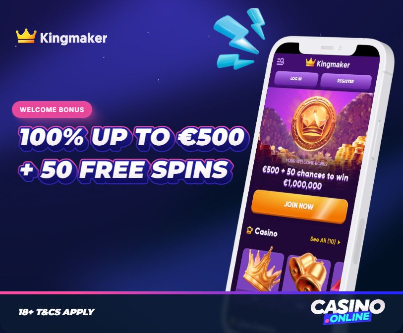 Kingmaker Casino Welcome Bonus