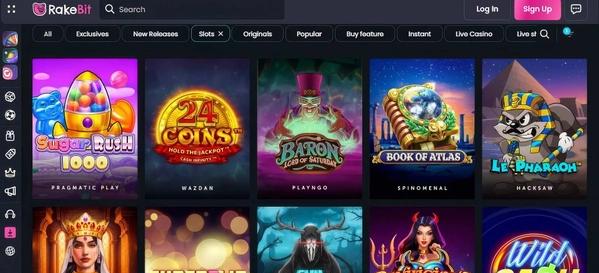 RakeBit Casino Slots