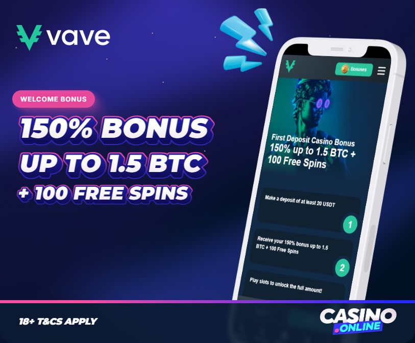 Vave Casino Welcome Bonus