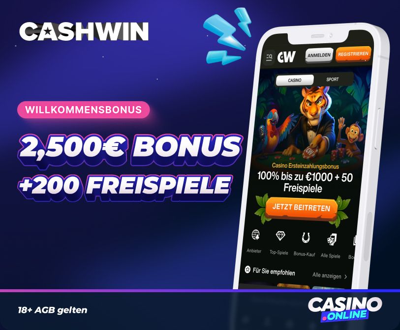 Cashwin Casino Willkommensbonus