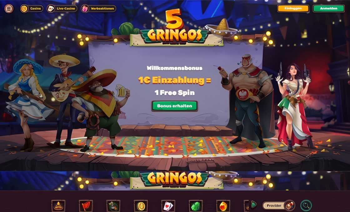 5Gringos desktop screenshot 1