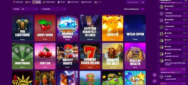 TrustDice Casino Slots