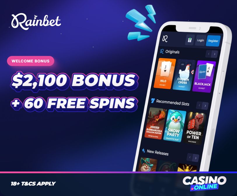 Rainbet Casino Welcome Bonus