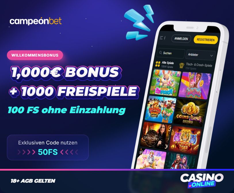 Campeonbet Casino Willkommensbonus