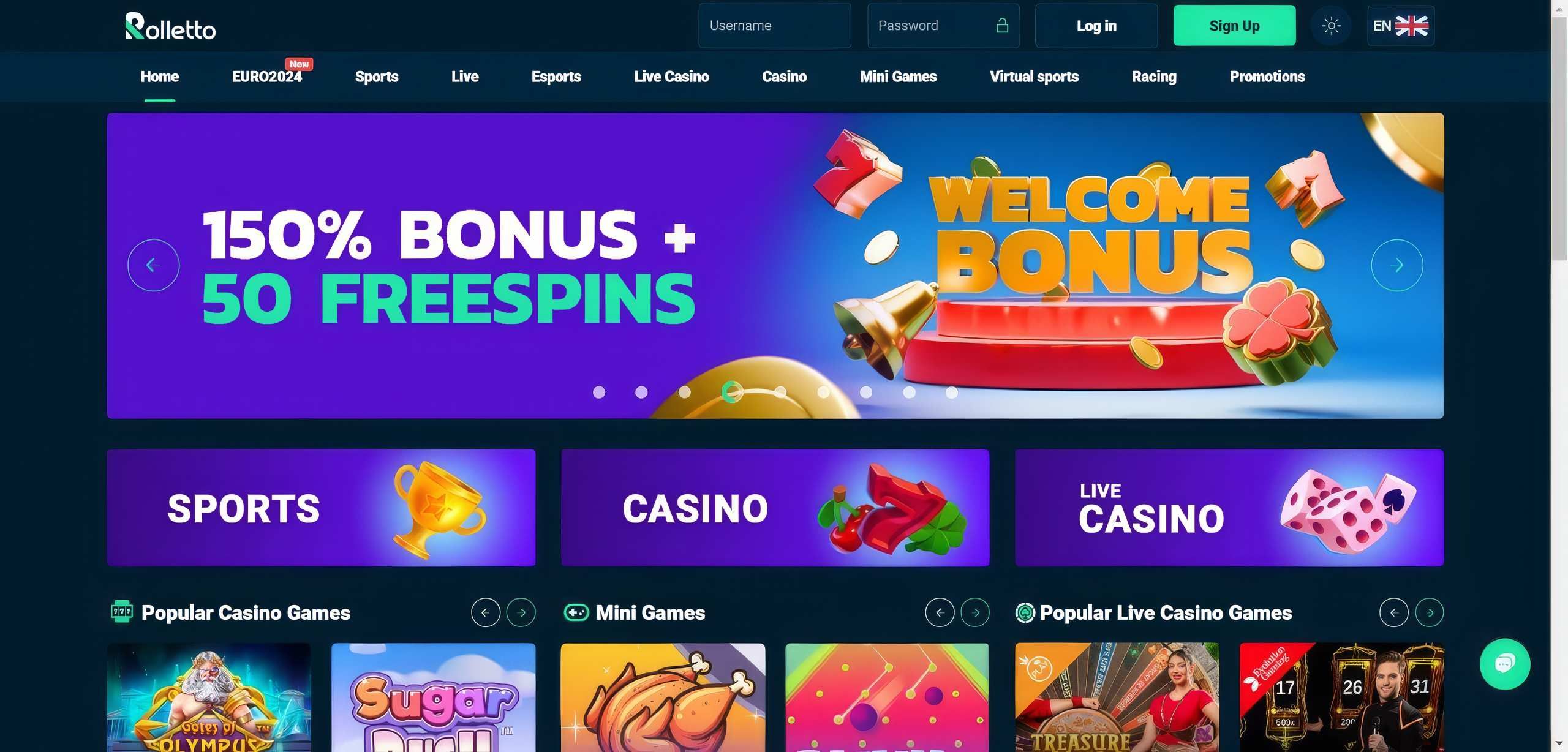 Rolletto desktop screenshot 1