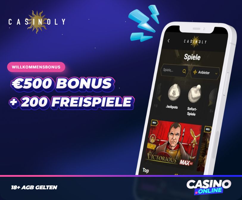 Casinoly Willkommensbonus