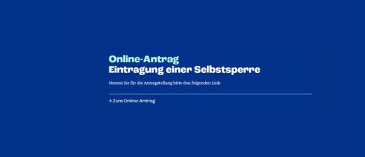 OASIS-Spielersperren: Ab sofort online beantragbar